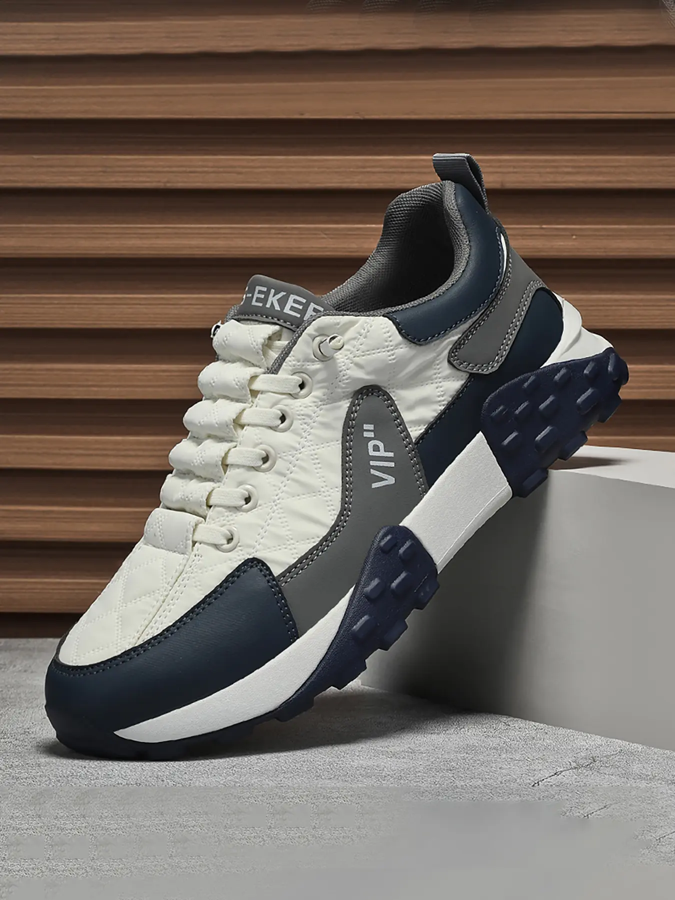 Men's Vintage Casual Sneakers, Sports Shoes, Comfortable Low Top Shoes for Daily Wear & Outdoor Activities, Stylish Retro Design for Modern Men, Fashion Sneakers, Sneakers Fashion Footwear