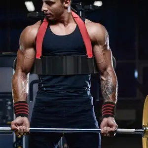 Arm Blaster with Wrist Wraps for Biceps & Triceps,Adjustable Bicep Curl Support lsolator for Big ArmsBodvbuilding & Weightlifting,Thick Aluminum BicepsWorkout Equipment