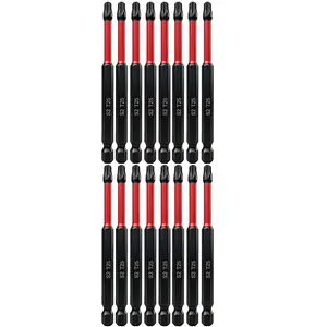 16-Piece T25 Star Magnetic Screwdriver Set with Strong Magnetism, S2 Alloy Material, Dedicated for Electric Screwdrivers Tools