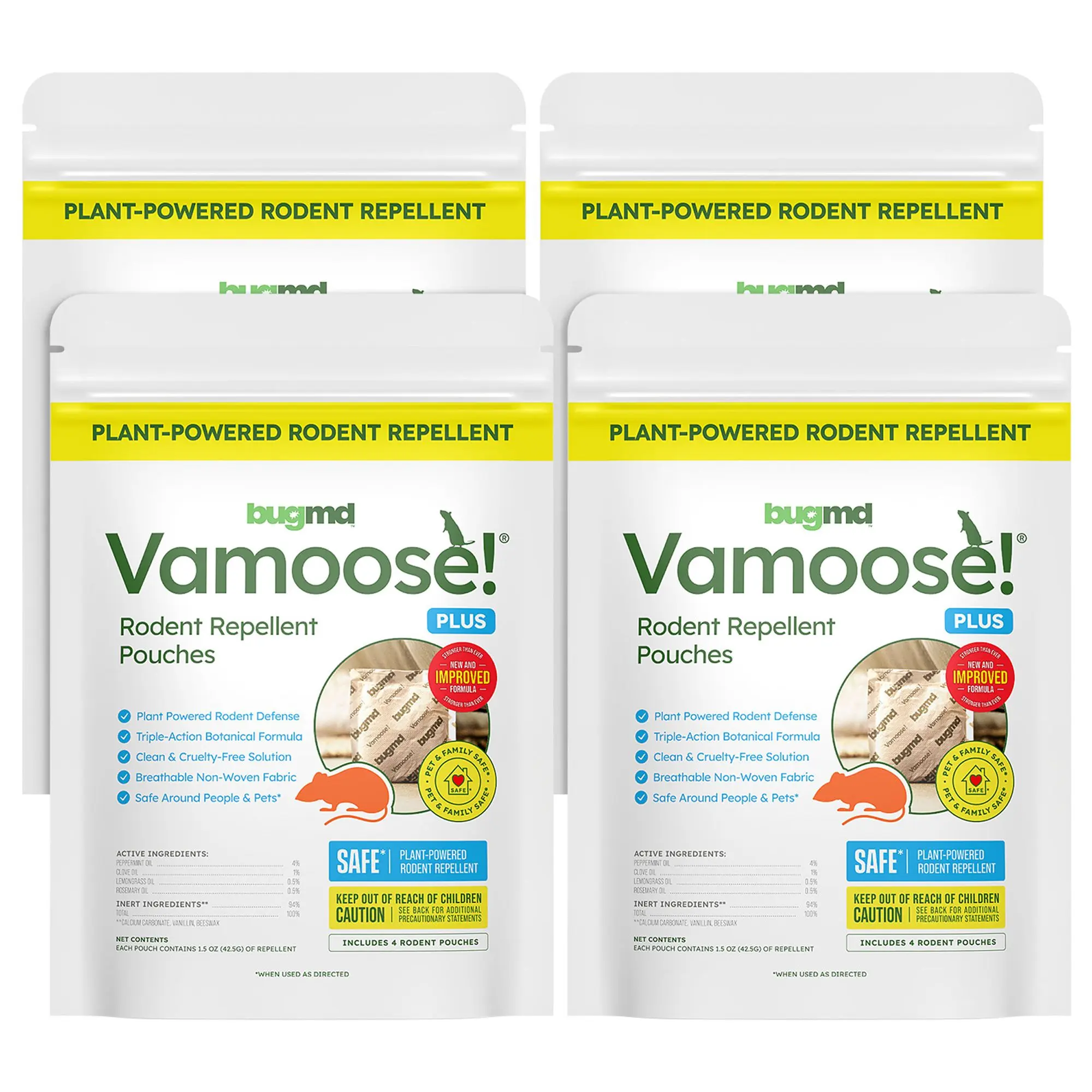 4 Packs - 16 Pouches