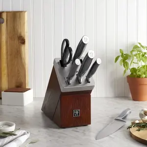 Henckels Elan 7-pc Self-Sharpening Knife Block Set