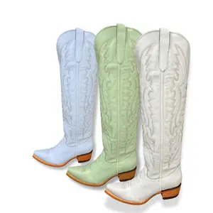 BABY RHINO BOOTS - White, Blue,and Green Color Options with Unique Design Pattern