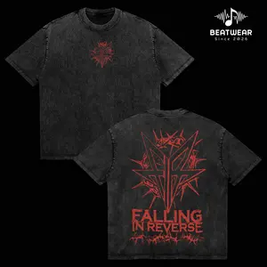 Vintage Falling in Reverse Thorns band T-shirt & Hoodie, Country Music Shirt, Summer Music Festival Tee, t-shirt for rock music lovers, classic band t-shirt, comfortable cotton materialWashed Oversized T-Shirt, Retro , Top Men's and Women's Clothing
