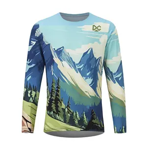 NEW Long Sleeve "Wild Caps" Riding Jersey