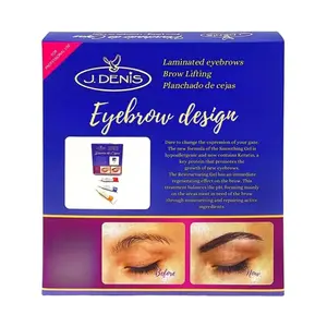 J. Denis Lamination Kit for Professional Brow Styling - Includes Brow Pencil and Eyebrow Glue for Perfectly Styled and Defined Brows