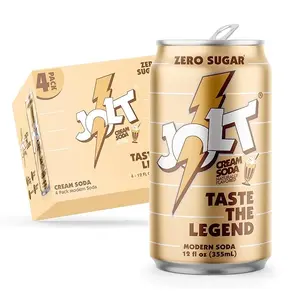 Redcon1 Jolt Modern Soda Zero Sugar Energy Soda 4 Pack