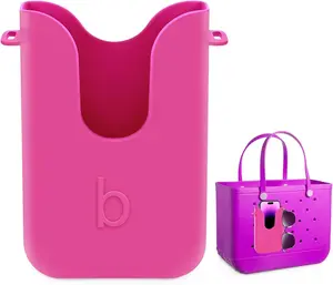 Phone Holder for Bogg Bags, Compatible Phone Case Attachment, Beach Tote Bag Accessory  Ideal Holder for Bogg & Similar Beach Bags ()