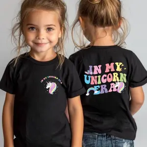 In My Unicorn Era Shirt, Girls Unicorn Tee, Cute Toddler Shirt, Kids Tee, Little Girl Birthday Shirt, Unicorn Lovers Tee