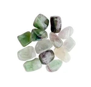 Fluorite Tumble Stone | Focus, Clarity & Healing Crystal for Mind and Spirit