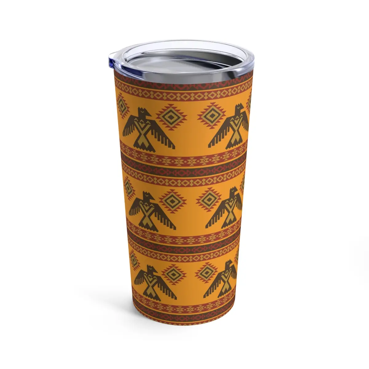 Tribal Native American Thunderbird Tumbler 20oz Drinkware Flasks Insulated Stainless Water Bottles tumbler gift tumbler drinkware tumbler water