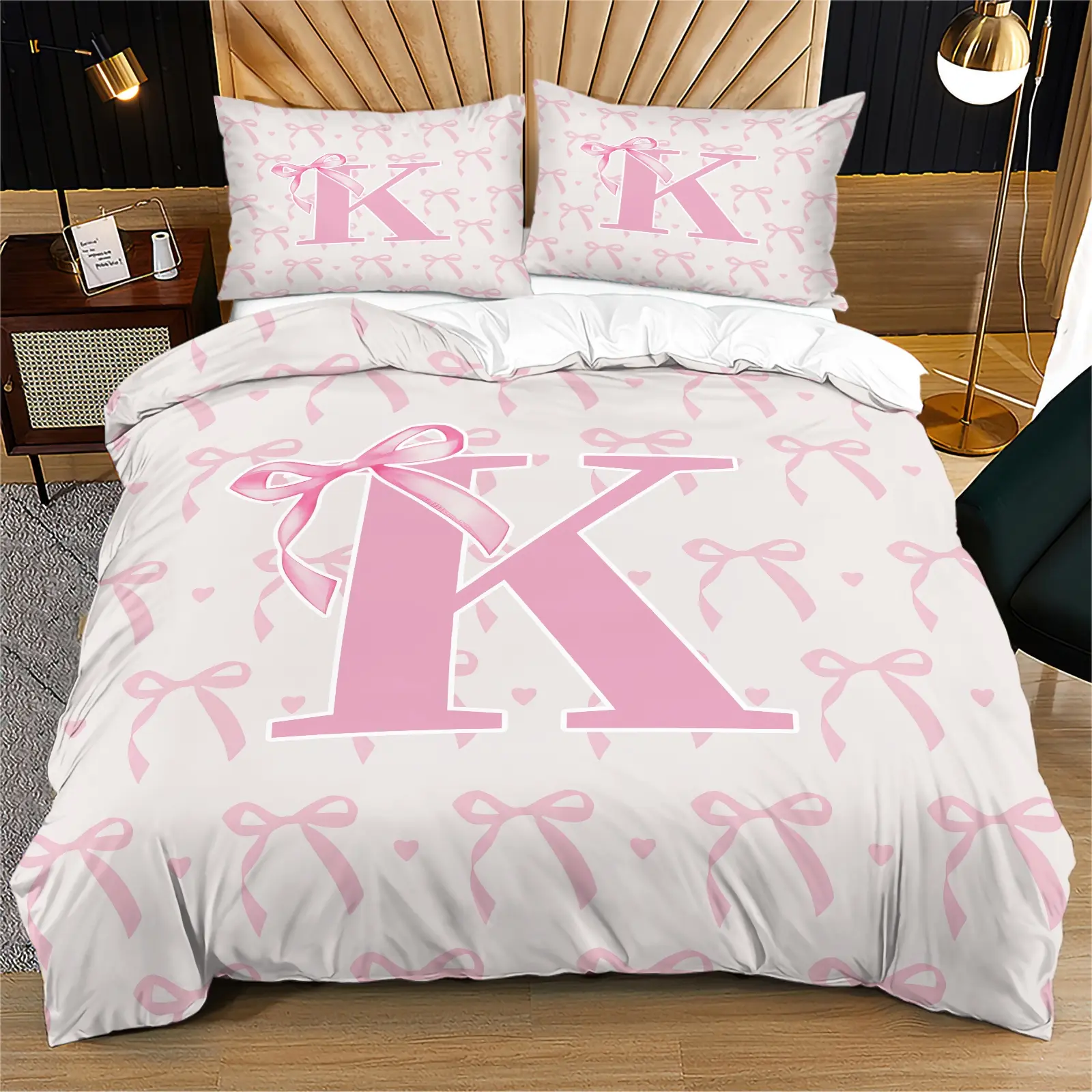 Stuffed With Goodies Primark White Quilted Cushion Cover with Pink Rose Print Blue Rose Floral Square Scatter Cushion | Primark main image 3