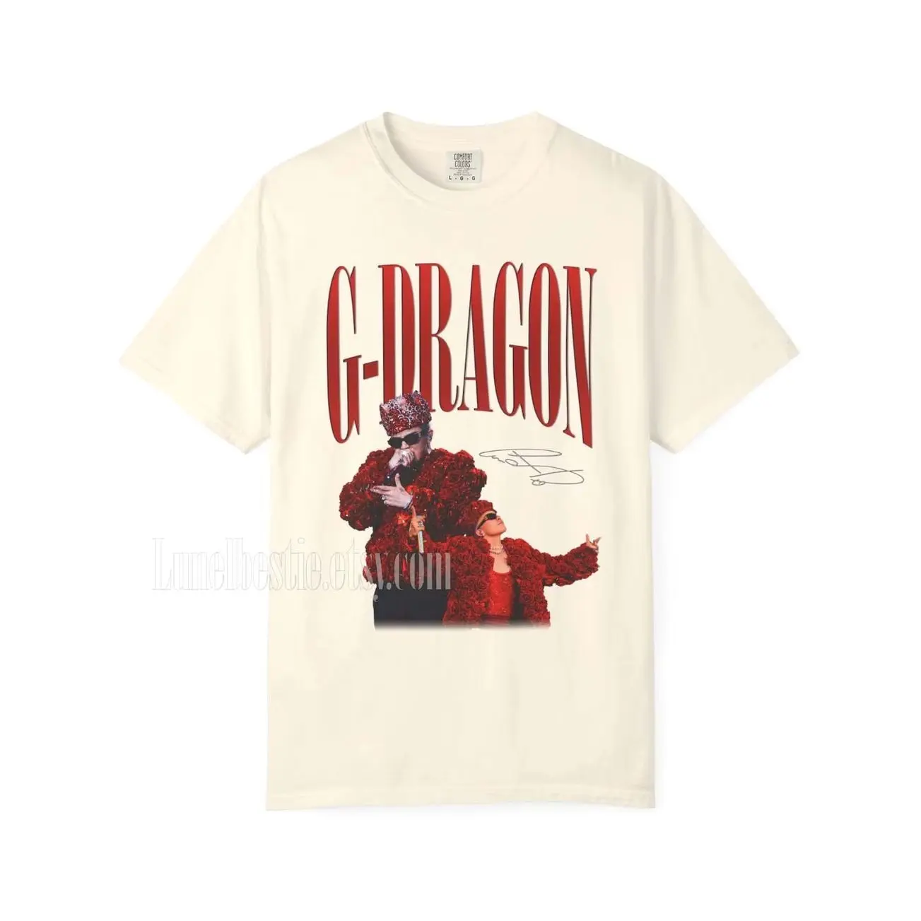 Comfort  Shirt® G dragon Shirt for Men and Women, Kpop Idol Merch 90s PZR