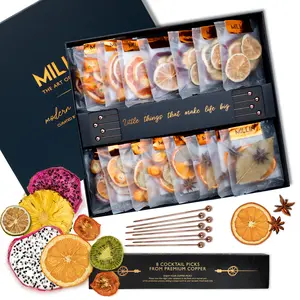 MILLIN GOURMET GARNISH PREMIUM GIFT SET (70 slices + 8 picks)