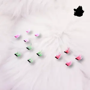 Colored Magnetic Lash Anchors to Customize Lash Strip Look