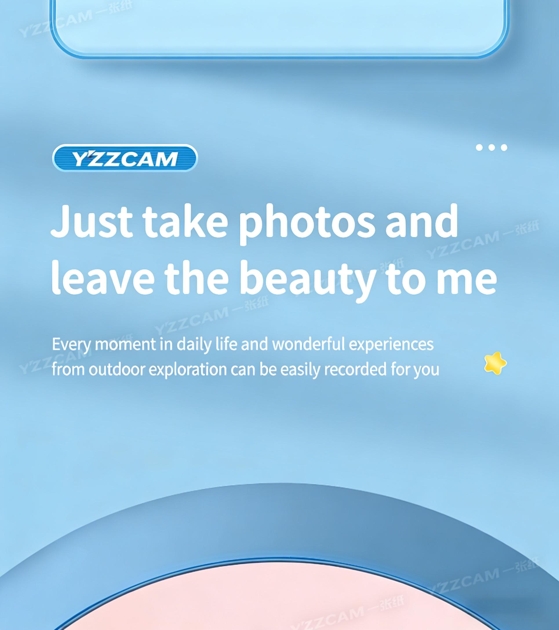 Film Camera: Point-and-Shoot Mini Retro Film Camera, Waterproof, Non-Instant, Creative Gift for Students and Instagram