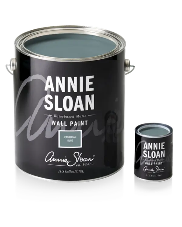 Cambrian Blue Annie Sloan Wall Paint Sample Pot