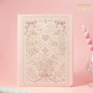 Delicate Rose iPad New Case For iPadA16 2025，Air7-13" 11"，Air5/6/7，Pro 2024/2022/2021，iPad 8/9/10，Mini5/6/7，Book&Flip Case With Pen Slot