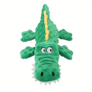 CPYOSN Unbreakable Sturdy Alligator Dog Toy - High-Quality Plush Polyester for Heavy Chewers & Aggressive Chewers, Soft and Lightweight Design