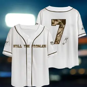 Morgan “Still The Problem” Tour 2026 Baseball Jersey – Country Music Fan Button Up Shirt, Concert Outfit, Nashville Style Streetwear, Unisex Gift for Fans