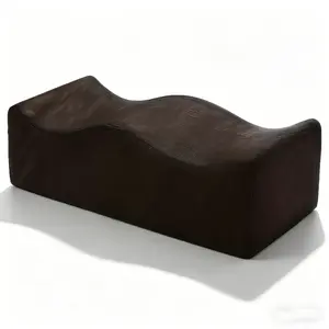 Black BBL Booty Pillow Washable Seat Cushion for Sitting Driving Office Post Surgery Buttock Support Pad
