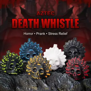 Viral Aztec Skull Whistle | Terrifyingly Loud "Scream" | Ultimate Prank Prop + Free Pouch