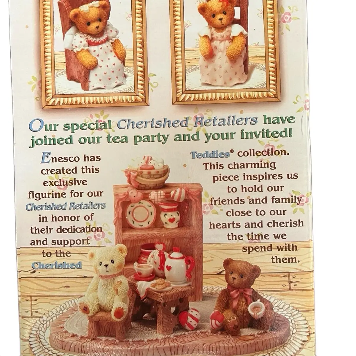 Cherished Teddies Porcelain Figurine - 482544 - Original Packaging