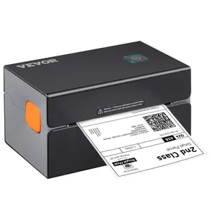 VEVOR HD(300DPI) Thermal Label Printer, Shipping Label Printer with Auto Label Recognition, Support Windows/ MacOS/ Linux/ Chromebook, Compatible with Amazon, eBay, Shopify, USPS, Etsy, UPS, etc.