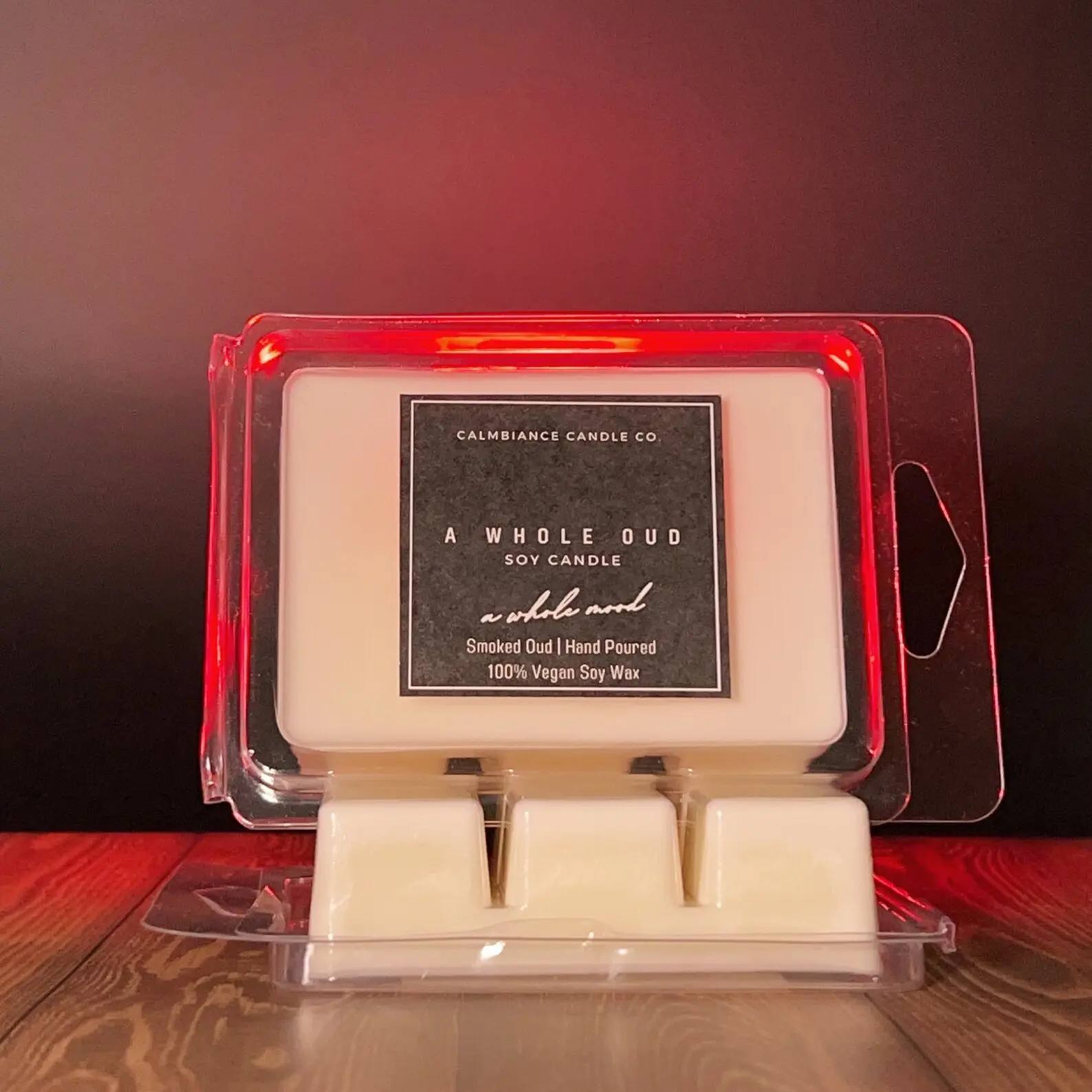 A Whole Oud | Smoked Oud & Amber | Soy Wax Melts | Eco Friendly | Musky | Pure Vegan Soy Wax | Gifts for Dad I Long Lasting Scent I Smokeless