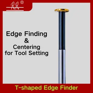 Titanium Coated Milling Machine Edge Finder, Precision 0.005mm, Cnc Lathe Touch Feedback Sensor, High Accuracy Measurement Tool