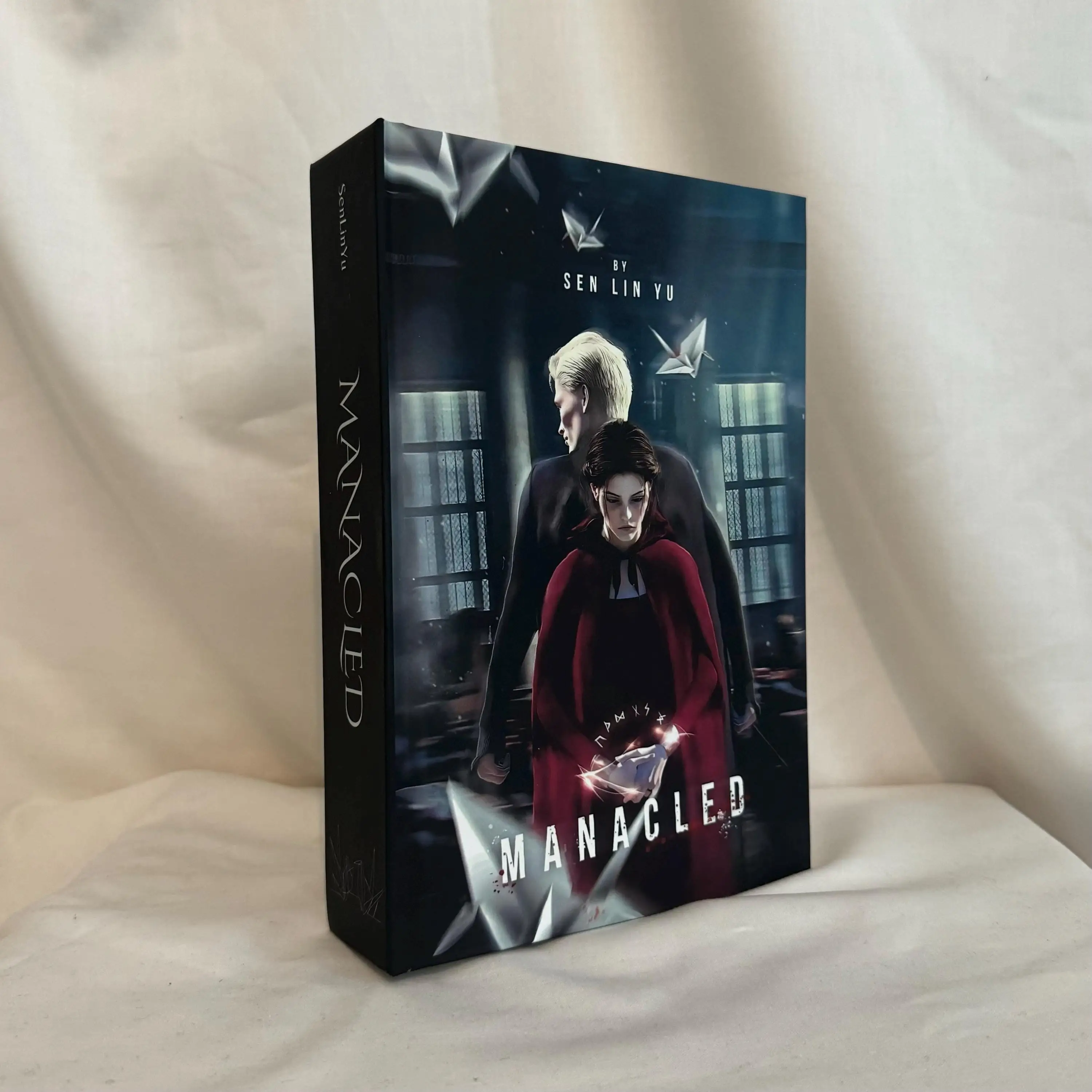 Manacled Book - Handbound Hardcover- three in one Series