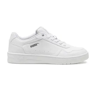 PUMA Womens Court Classy Lace Up Sneakers Shoes Casual - White