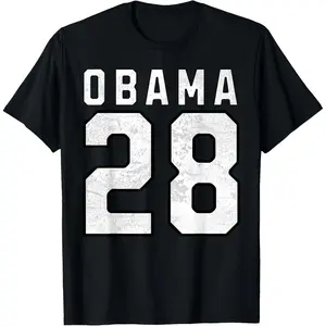 Michelle Obama 2028 for President Number 28 Vintage T-Shirt