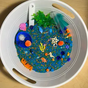 Finding Nemo sensory play Colored Rice Play pack- Engaging Sensory Activity for Kids-Complete sensory activity-all in one