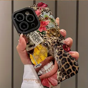 Diamond Wine Glass Design Shockproof Ultra-Thin Protective Phone Case Cover for iPhone 17/16/15/14/13/12/11/plus/pro Max, Dust-Proof and Stylish Gift Idea