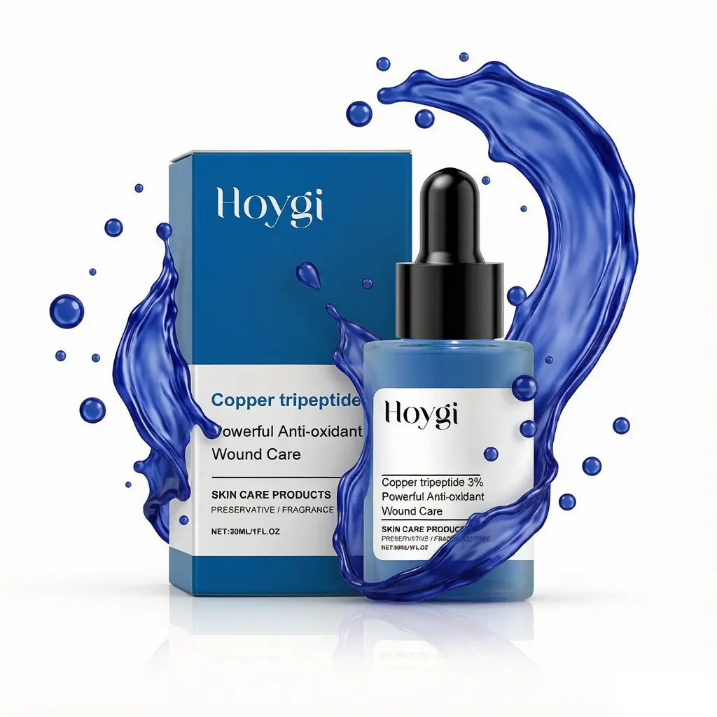 Copper Peptide Hydration Serum for Face - Daily Mild Sensitive Skin Serum, Anti-Aging, Antioxidant with Tripeptide, Wound Repair, Firming, Wrinkle-Reducing, Fragrance-Free, Pat-Absorbable (30ml/1 fl oz)