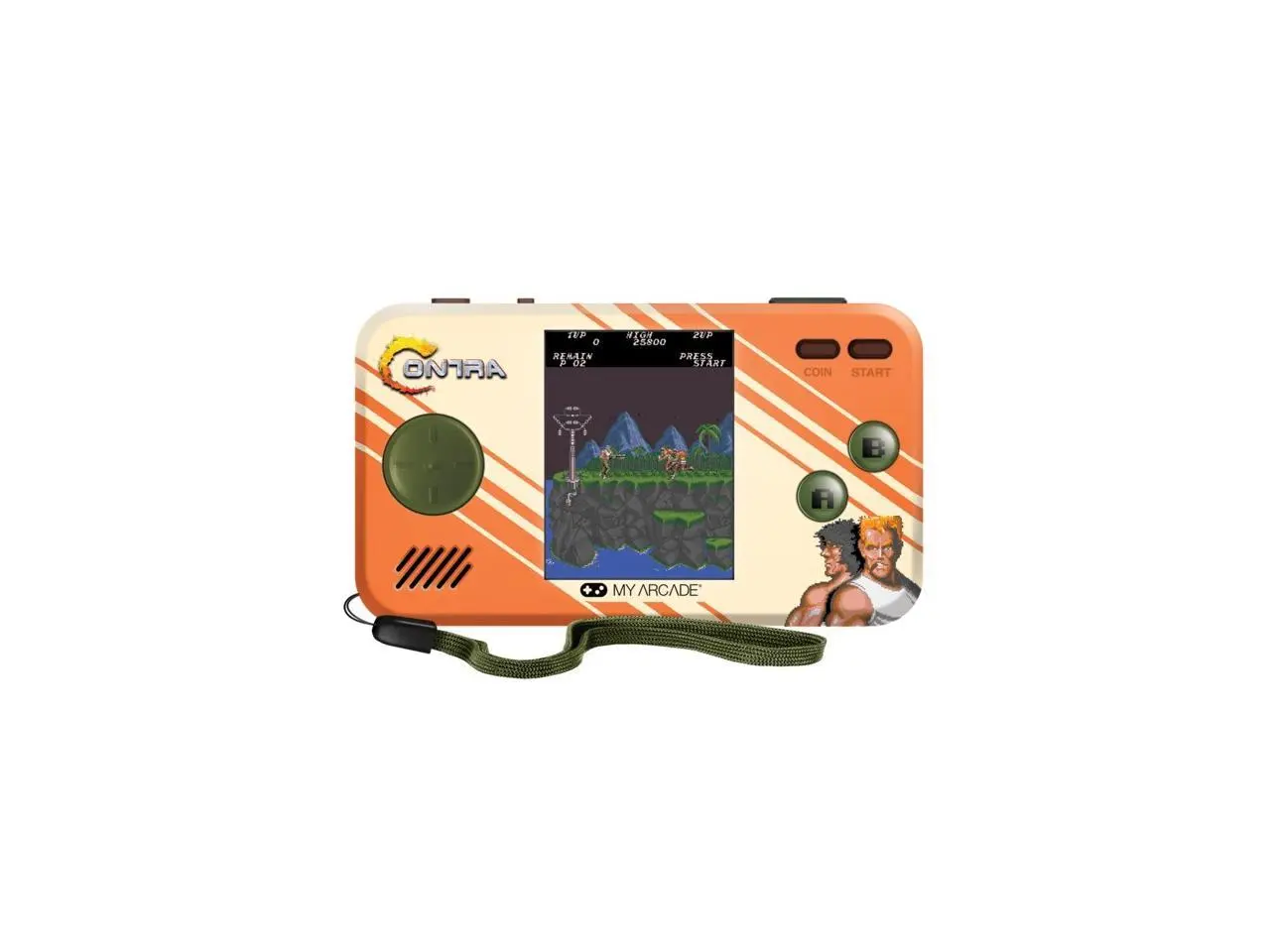My Arcade DGUNL-3281 Contra Pocket Player Handheld Portable Game System My Arcade DGUNL-3281 Contra Pocket Player Handheld Portable Game System