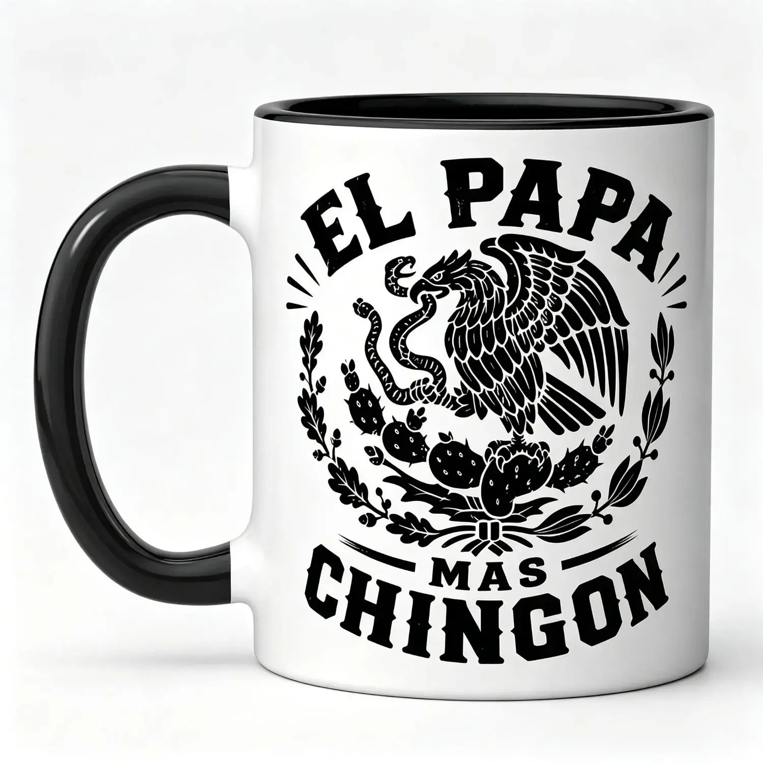 El Papa Mas Chingon The Coolest Dad Ceramic Mug