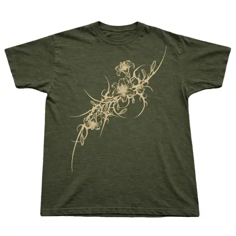 Gildan Men's and Women's T-shirt, Floral Vine Graphic Tee, Coquette, Unisex T-shirt, Gift T-shirt, Y2k Unisex Graphic Tees Gothic Grunge Emo Scene Amity Affliction Style Clothes Menswear Womenswear Streetwear
