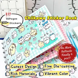 [Welcome, Chiikawa Fans!] Sticker Book, Photo Cards, Super Value Box, Mystery Gifts |  Cartoon Sticker Pack, Journal Supplies, Cards Collection, Anime and Manga, Otaku, Gift for Girls, Phonecase Sticker, Chiikawa Merchandise, Chiikawa Big Fans