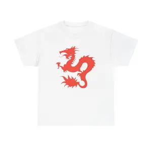 Red Dragon Graphic Tee — Dean BLUNT T‑Shirt