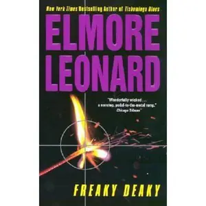 USED Book - Freaky Deaky by Elmore Leonard (Paperback) - english