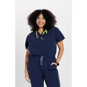 Mayfair V Neck 2-Pocket CORE Scrub Top