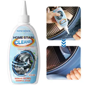 NEWERSOL Mold Stain Remover Gel Cleaner Heavy Duty Stain Cleaner for Front Loader Washing Machine Seal, Bathroom Grout, Shower, Caulk - 8 Fl Oz