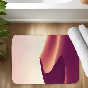 Conscious Sales C1BM172405048Y 17 x 24 in. Setting Sands - Purple Bath Mat for Stylish Home Decor