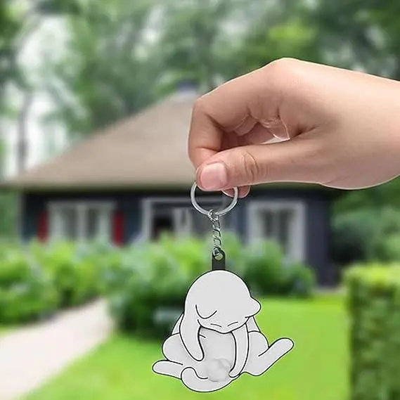 Mischief Cat Interactive Keychain, Cat Play with Its Spinning
