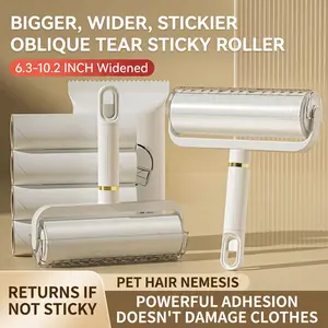 Extra-Large Lint Roller with Refills – Lint, Dust & Hair Remover for Clothes, Furniture & Floors