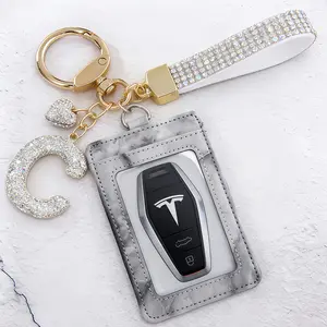 Letter Rhinestone ID Card Set, Durable Fashion Accessory, Perfect Personalization, Ideal for Hospitals, Employees, Visitor Control Cards