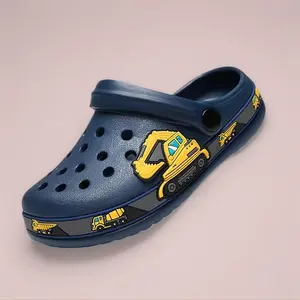 SHUJUAN Drecage Toddler Clogs Kids Clogs for Girls Boys Slip on Garden Clogs Slide Sandals Waterproof Beach Pool Shoes Slipper Summer Novelty outdoorfun