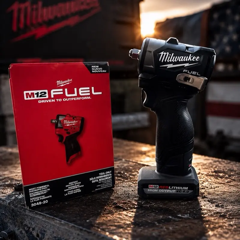 M12 Blackout 3/8-Inch Stubby Power Tool, Tool Only (No Battery Included)