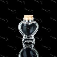 Plastic Heart Bottle (50pcs)